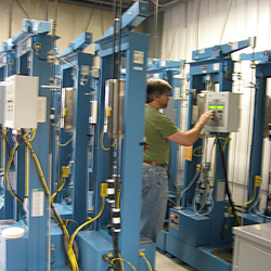 Stress rupture testing